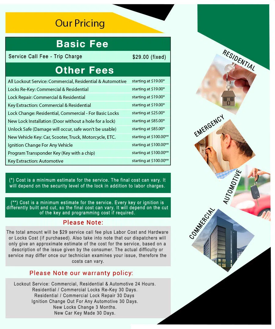 Amber Locksmith Store Centreville, VA 703-570-4151 - price-list-68-19mod